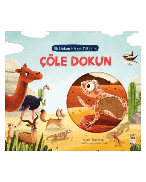 İlk Dokun Hisset Kitabım Çöle Dokun Sincap Kitap - 1