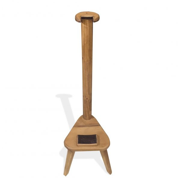 Ahşap  Cümbüş Saz Standı Üç Ayak Stand - 4