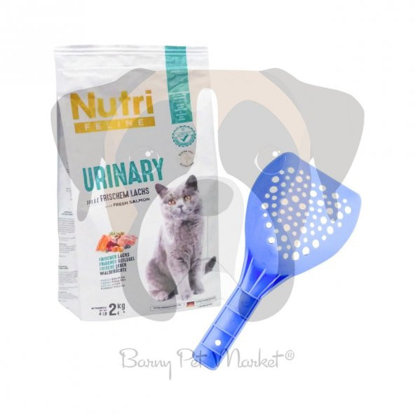 Nutri Feline Urinary Somon Etli 2kg Nutri Feline Kedi Maması Kürek Hediyeli