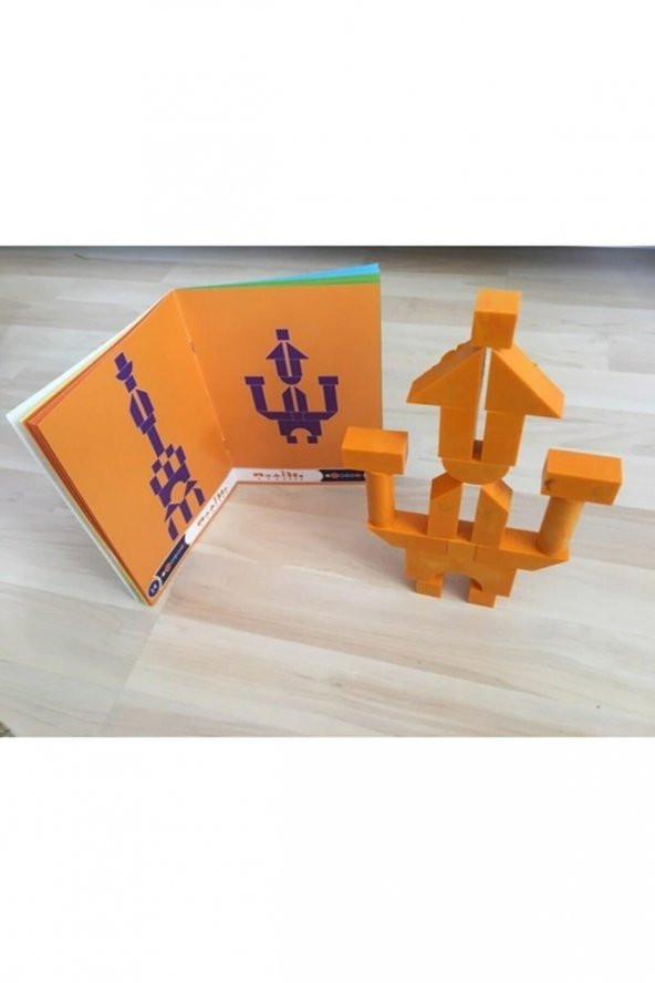 Mashotrend 3d Akıllı Bloklar Zeka Oyunu - Blok Denge Oyunu - Eğitici Yapboz - 5