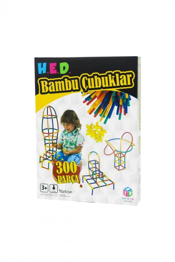 LEGO Toyrosso Eğitici Zeka Oyunu Lego Bambu Çubuk Seti 300 Parça