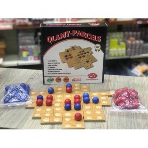 Elif İş Eğitimi Kulami Akıl Oyunu Parsel Akıl ve Zeka Oyunu Qlamy Parcels - 2