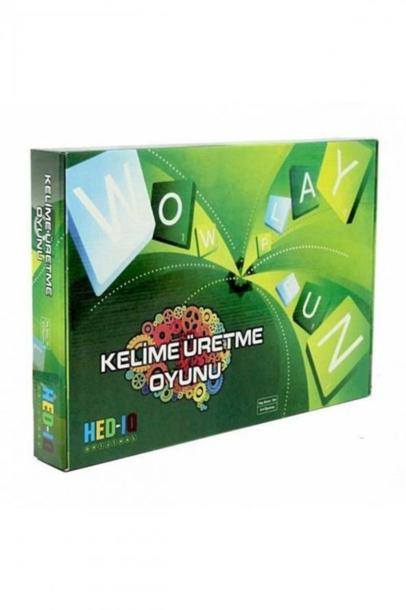 Hobi Eğitim Dünyası Kelime Oyunu / Yerli Üretim Scrabble Kelime Üretme Oyunu Z5 - 1