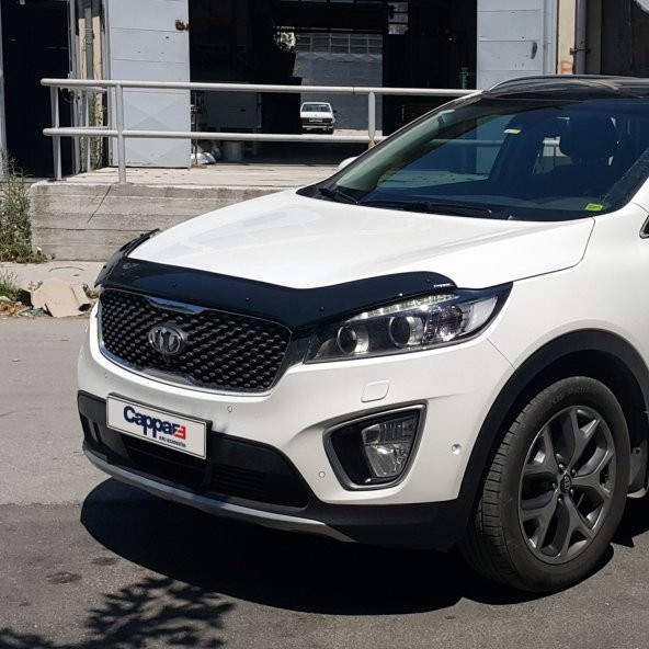 CAPPAFE Kia Sorento Ön Kaput Koruyucu Rüzgarlık 4mm (ABS) 2016-20 - 2