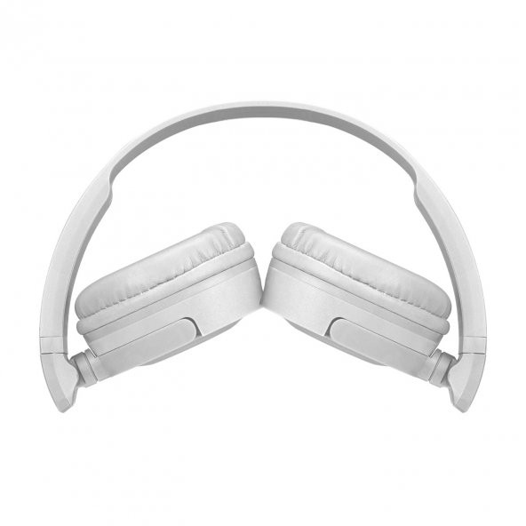 SNOPY SN-XBK33 BATTY MİKROFONLU BEYAZ TF KART ÖZELLİKLİ BLUETOOTH KULAKLIK  - 5