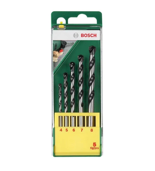 DIY-P Beton Matkap Uç Seti 5li 4-8 mm ürün görseli