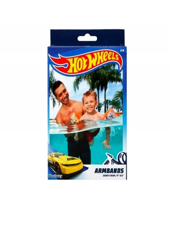 Bestway 93402 Hot Wheels Desenli Kolluk 23x15 cm - 2