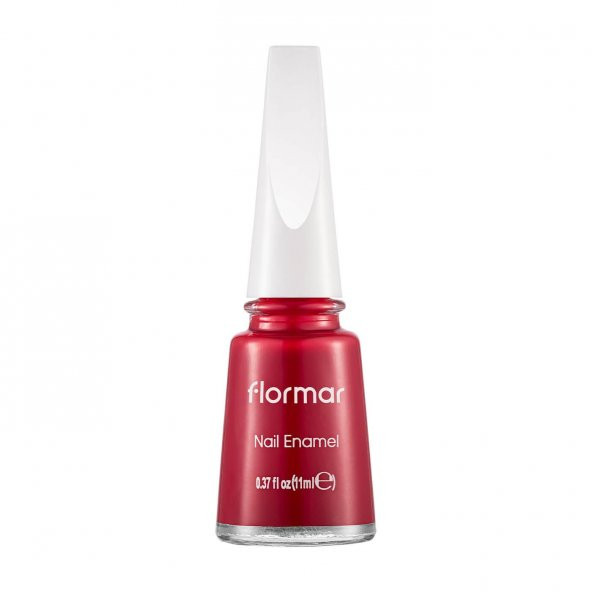 FLORMAR  FNE-048 FIERY RED NEW - 2
