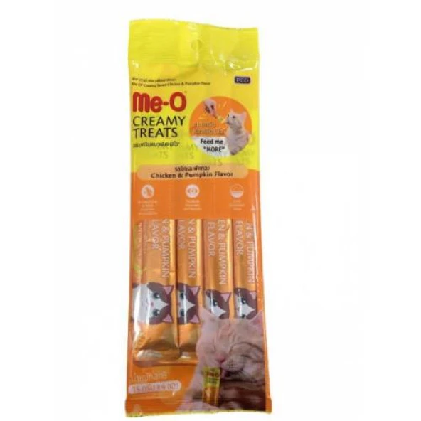 Me-O Creamy Treats Tavuk Bal Kabagı 60 Gram