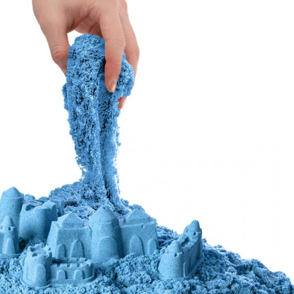 03686 Aksesuarlı Mavi Kinetik Oyun Kumu 500 gr - 2