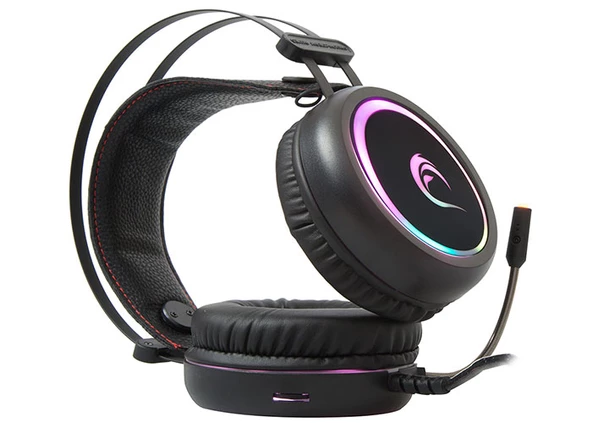 Rampage Stormy Surround 7,1 USB RGB LED Oyuncu Kulaklık+Mic - 7
