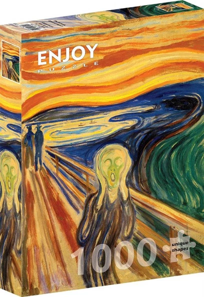 Enjoy 1000 Parça Çığlık Puzzle - Edvard Munch