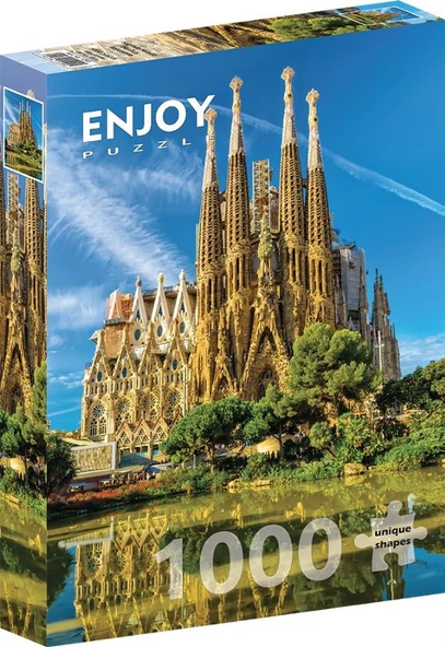 Enjoy 1000 Parça La Sagrade Familia (Kutsal Aile) Bazilikası Puzzle