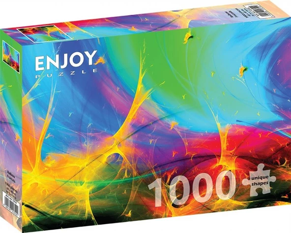 Enjoy 1000 Parça Renkli Fraktallar Puzzle