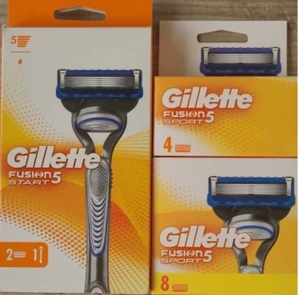 GİLLETTE FUSİON SPORT 14 YEDEK 1 MAKİNA ürün görseli