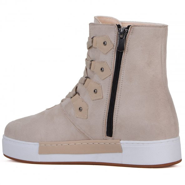 Vojo HB02 Tüylü Anatomik Fermuarlı Kadın Bot 2 Renk - 11