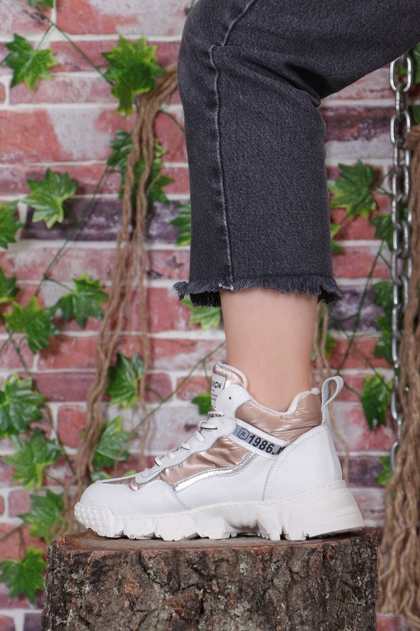 Vojo Clara Guja Fashion Termal Yünlü Kadın Sneaker - 3