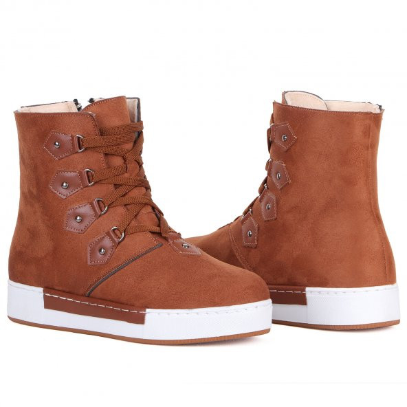 Vojo HB02 Tüylü Anatomik Fermuarlı Kadın Bot 2 Renk - 5