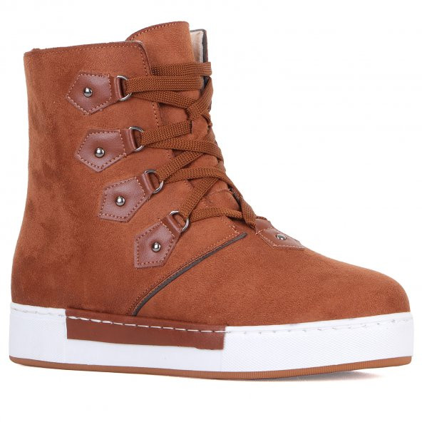 Vojo HB02 Tüylü Anatomik Fermuarlı Kadın Bot 2 Renk - 6