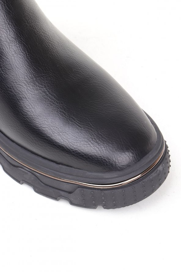 Vojo SS Guja Fashion İçi Kürklü Fermuarlı Kadın Bot - 12