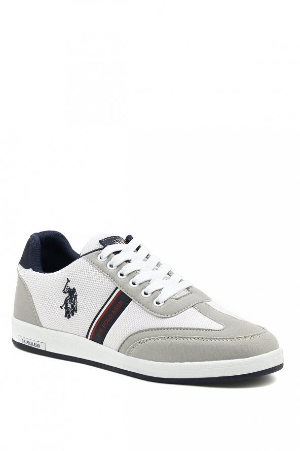 U.S. Polo Assn. Kares 3Fx Bağcıklı Erkek Sneaker 2 Renk