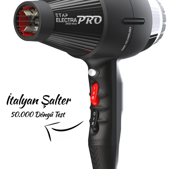 Etap Electra Pro İonic Profesyonel Seri Kuaför Fön Makinesi (İtalyan Motor) - 7