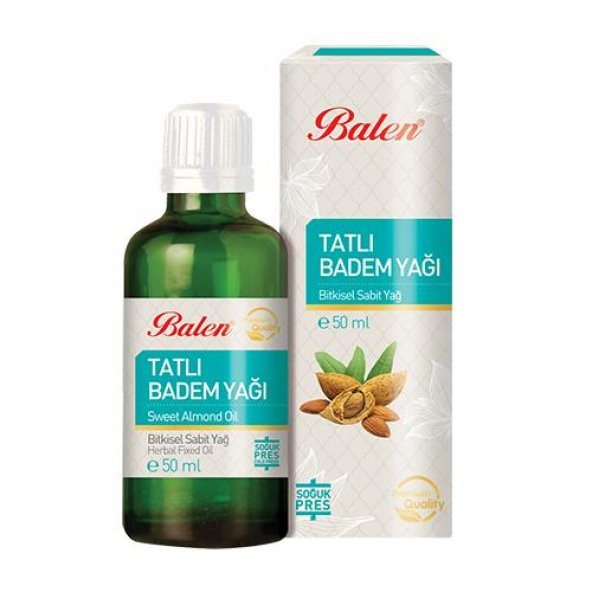 Balen Tatlı Badem Yağı 50 ML ürün görseli 1