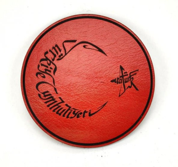 AYYILDIZ ATATÜRK Deri PEÇ - Arma - Askeri Patch ürün görseli