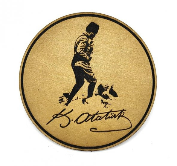 ATATÜRK KOCATEPE Deri PEÇ - Arma - Askeri Patch ürün görseli