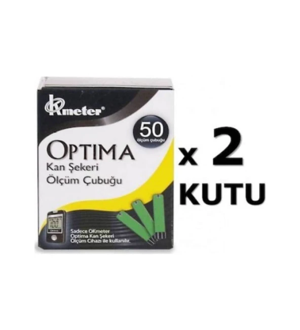 Okmeter Optima 50 Strip x 2 Kutu