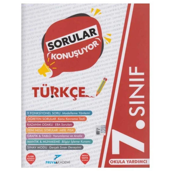 Pruva 7.Sınıf Türkçe Sorular Konuşuyor