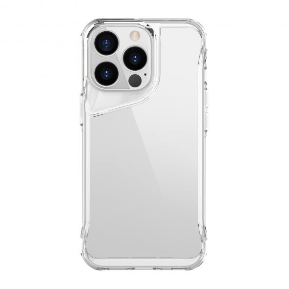 KNY Apple İphone 13 Pro Kılıf Ultra Korumalı Şeffaf Crystal T-Max Kapak Şeffaf