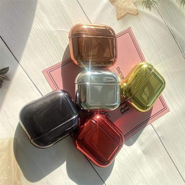KNY Apple Airpods 3 İçin Standart Laser Silikon Kırmızı - 5