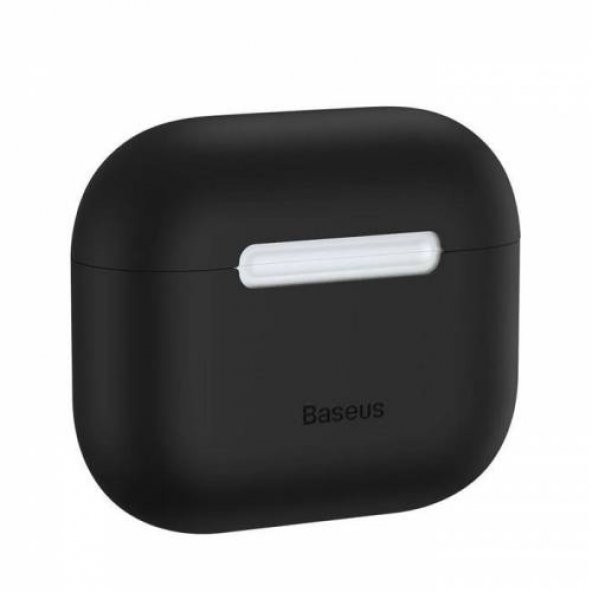 Polham Baseus Ultra İnce Airpods 3 (2021) Kılıfı Parmak İzi Bırakmaz Şarj Girişli Airpods 3 Kılıf - 9