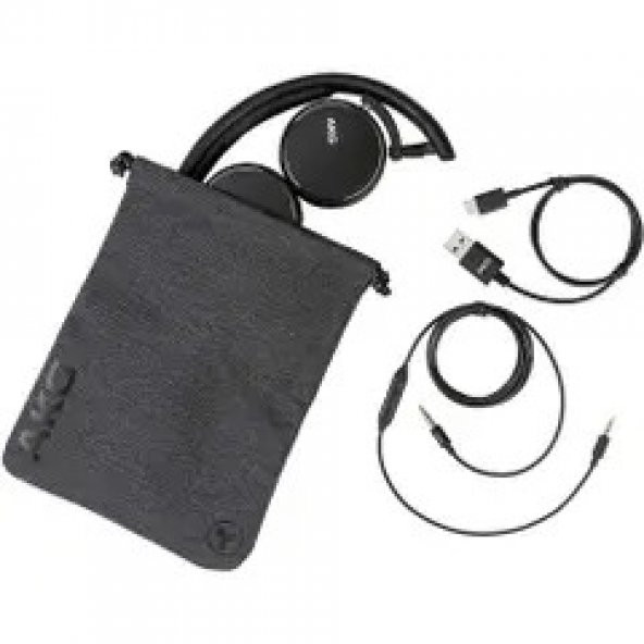 Samsung AKG By Harman Kardon Y400 Kablosuz Bluetooth Kulaklık (20 Saat Pil, USBC, Otomatik Oynatma/Duraklatma) Siyah Samsung Türkiye Garantili - 8