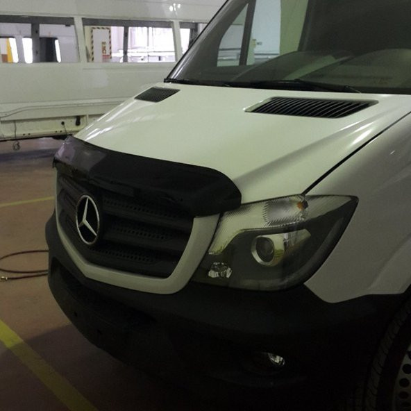 CAPPAFE Mercedes Sprinter W906 Kaput Koruma Rüzgarlık 4mm 2014-18 - 7