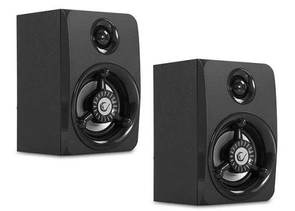 Rampage RMS-G8 2+1 25W Bluetooth+USB-SD-FM Rainbow Siyah Led Işıklı Gaming Speaker - 3