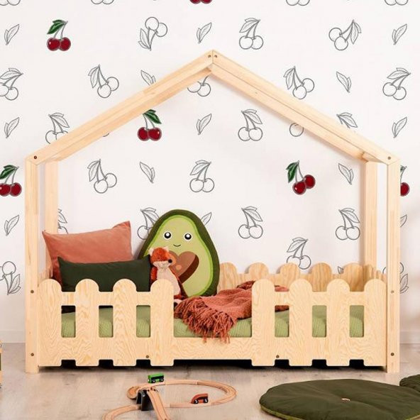 Markaawm Çocuk Karyola Montessori Yatak Doğal Çam Cone - 2