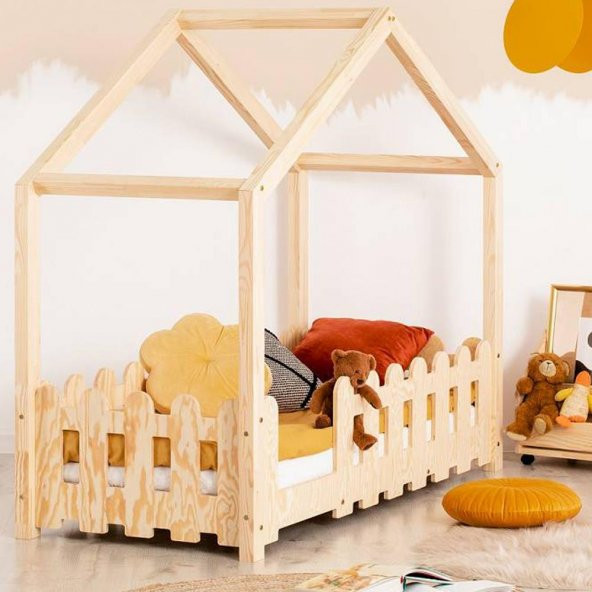 Markaawm Nature Karyola Montessori Yatak Ahşap Çocuk Bebek Yatak - 2