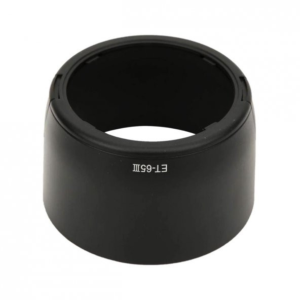 Cazipshop Et-65 Iıı Lens Hood Parasoley Canon 85mm 1.8 Lens Uyumlu - 2