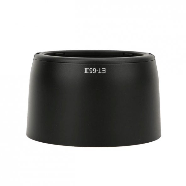 Cazipshop Et-65 Iıı Lens Hood Parasoley Canon 85mm 1.8 Lens Uyumlu - 3
