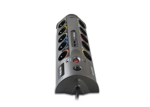 S-link Swapp SP10AF_USB 3.1A 1.8m 1.5mm2 10Lu Akım Kor. Gri + 2 U - 3