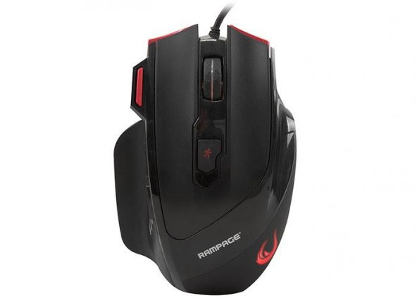 Rampage Smx-R17 X-Rapıer Siyah 7 Tuşlu 7200Dpi Gaming Oyuncu Mouse - 6