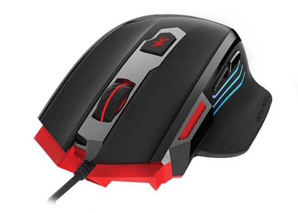 Rampage SMX-R17 X-RAPIER Siyah 7 Tuşlu 7200dpi Gaming Oyuncu Mouse