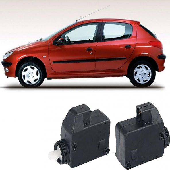 PEUGEOT 206 12V BAGAJ KİLİT MOTORU 6615.16