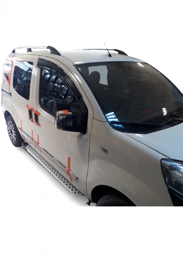 FİAT DOBLO 2000-2010 MODEL MAXİ İNOX PORTBAGAJ TAVAN ÇITASI BARI - 4