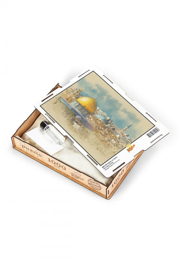 Ahşap Puzzle Kubbet-üs Sahra 1000 Parça Puzzle - 2