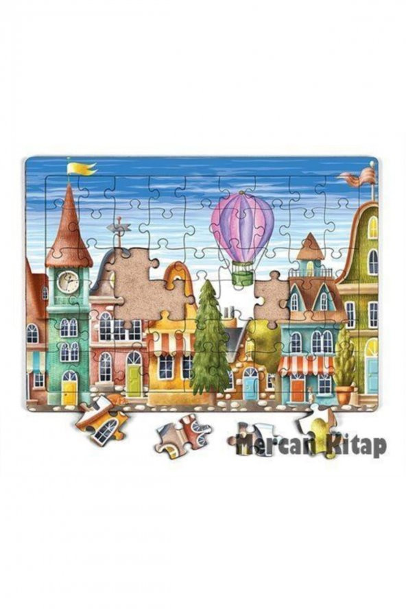 King Of Puzzle Masal Kasabası Ahşap Puzzle 54 Parça (lıv-15) - Resim 4
