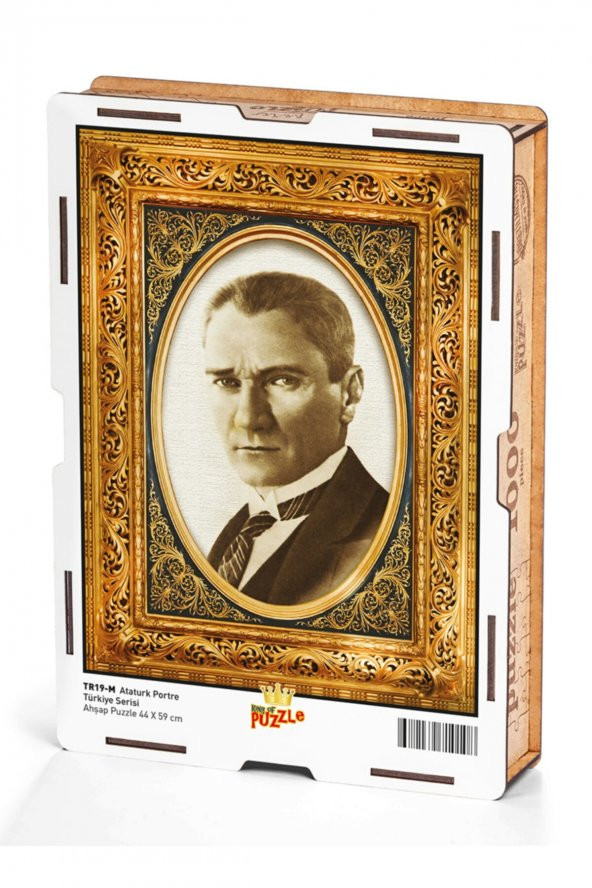 Ahşap Puzzle Atatürk Portre Ahşap 1000 Parça