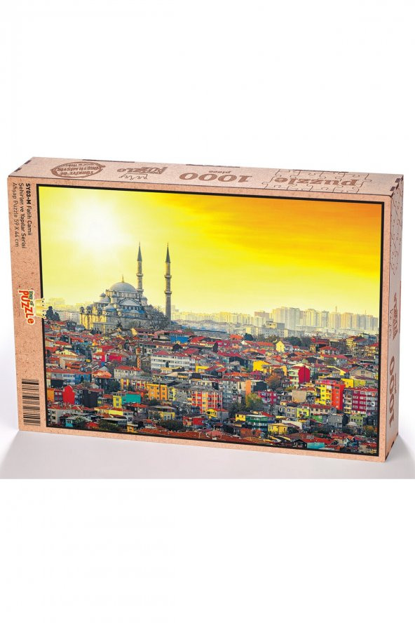 King Of Puzzle Fatih Camii Ahşap Puzzle 1000 Parça ürün görseli 1